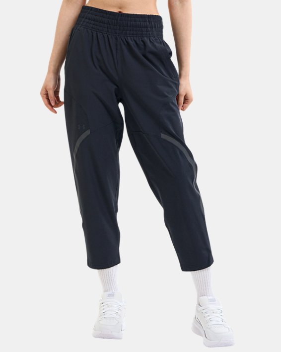 Women's UA Unstoppable Ankle Pants in Black image number 0